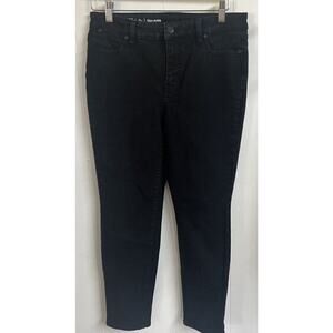 EUC Talbots 8P Womens‎ Slim Ankle Jeans Dark Wash Flawless Five Pocket Petites